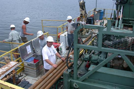 Bosumtwi drilling